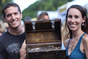 Festival attendees can seek bounty of their own during the Amazing Mel Fisher Treasure Hunt, where teams follow clues and solve riddles while competing for a chest filled with silver dollars, valued at $5,000.